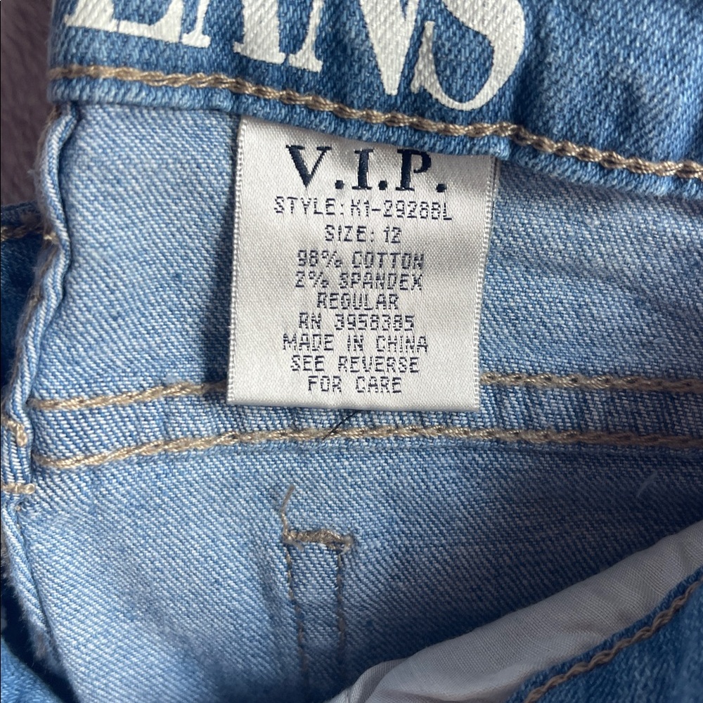 VIP Kids Ripped Blue Jeans - Picture 2 of 4